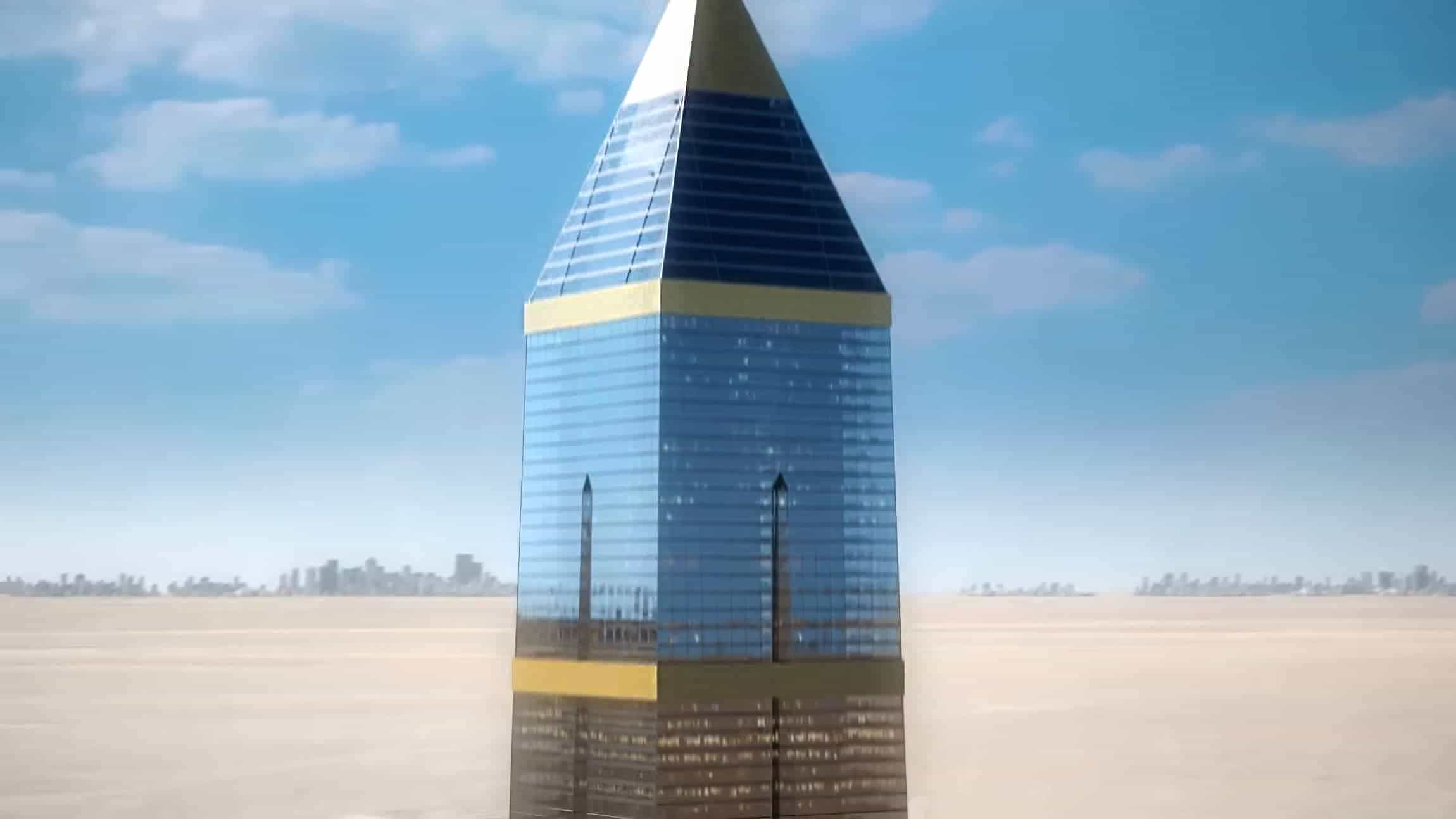 Oblisco Capitale: The Tallest Building in Obelisk Shape - Malevus