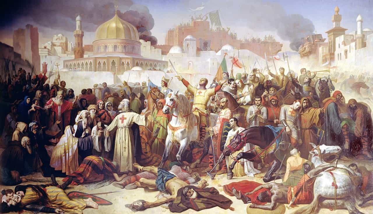 Taking of Jerusalem by the Crusaders, 15th July 1099