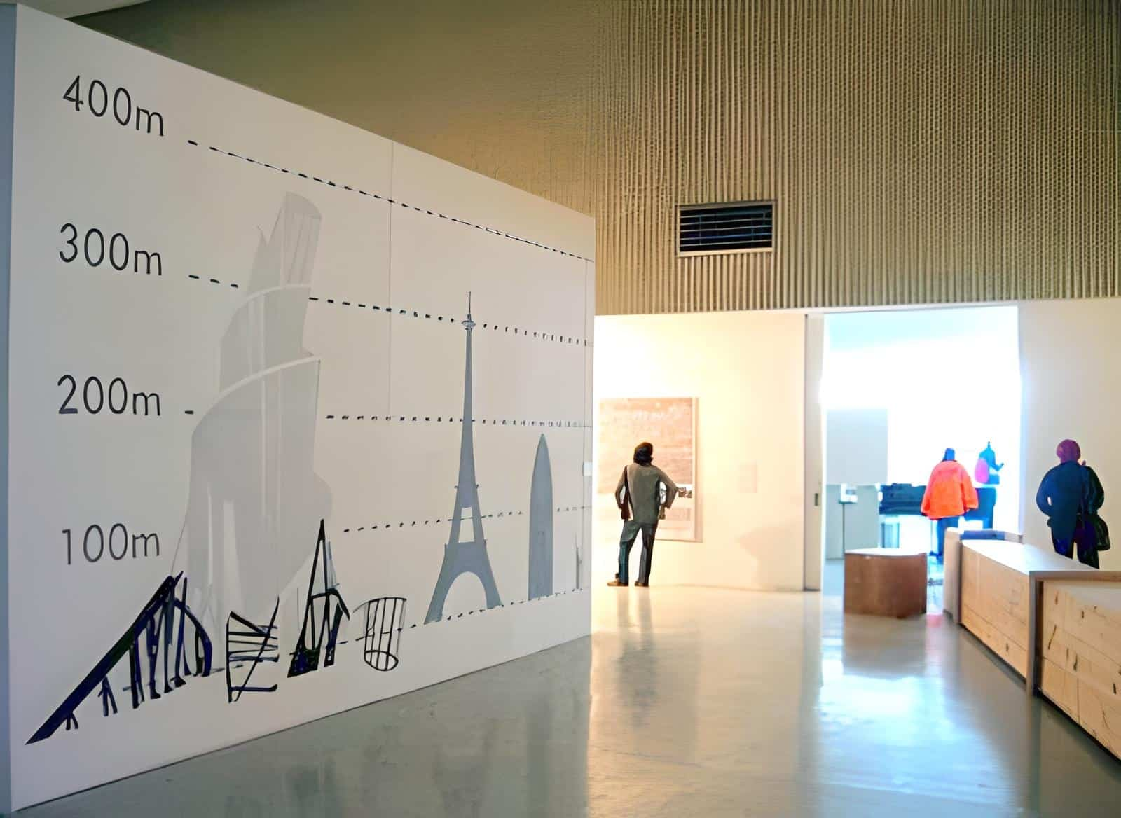 Tatlin's Tower's height compared to other towers such as the Eiffel Tower.