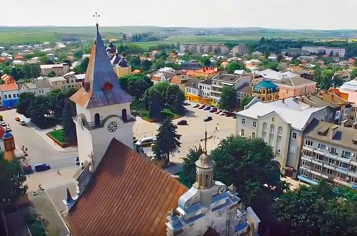 The city of Rohatyn is not known for its skyscrapers. You can visit many temples in this city.