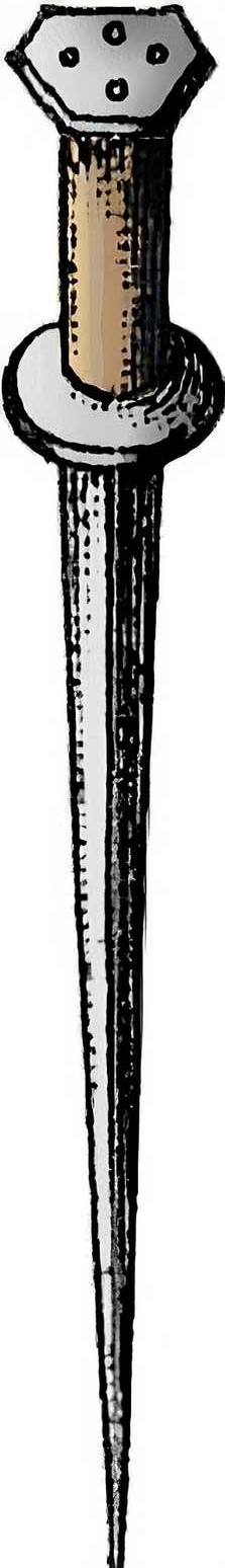 A misericorde dagger in the Meyers Konversations-Lexikon. 1908, S. 896.