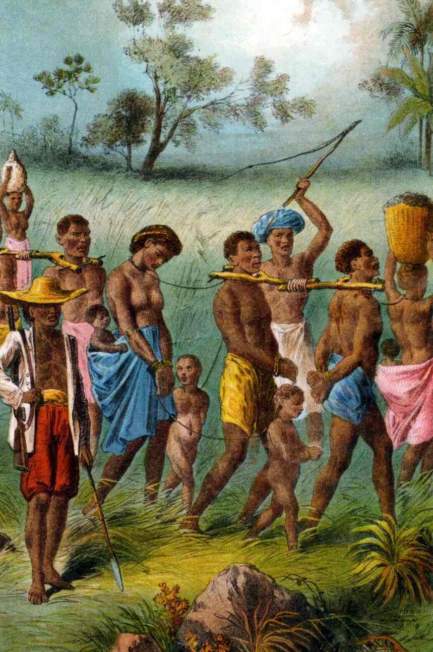 african slaves, enslaved by other africans