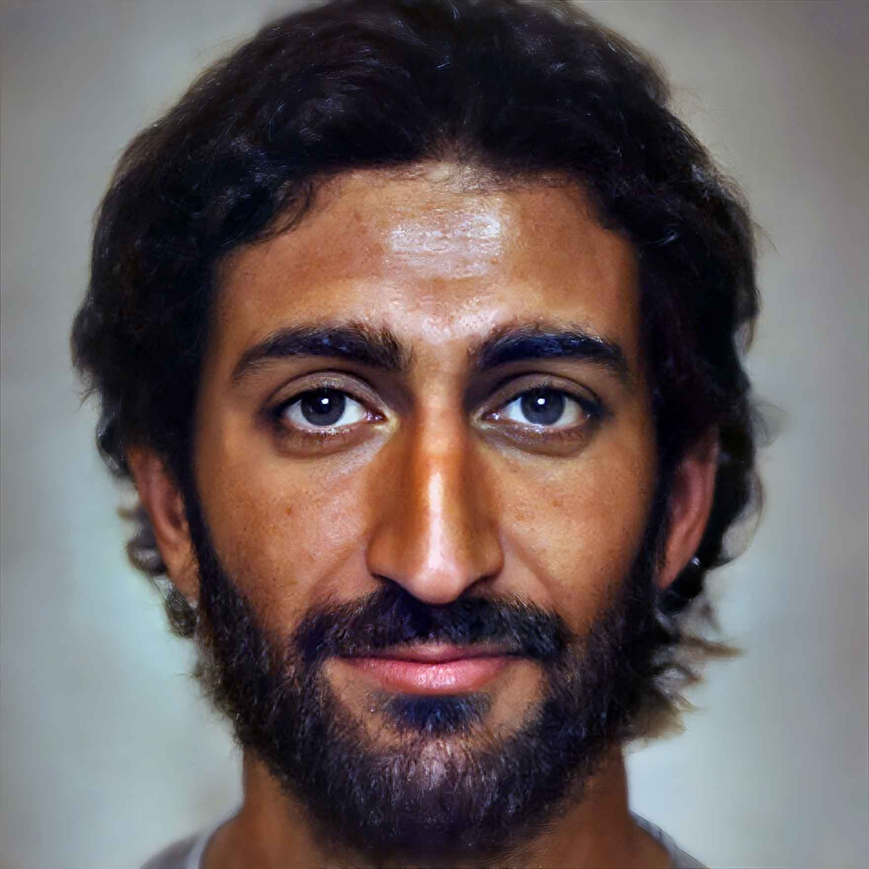 Bas Uterwijk, a Dutch photographer, created this artistic recreation of Jesus.