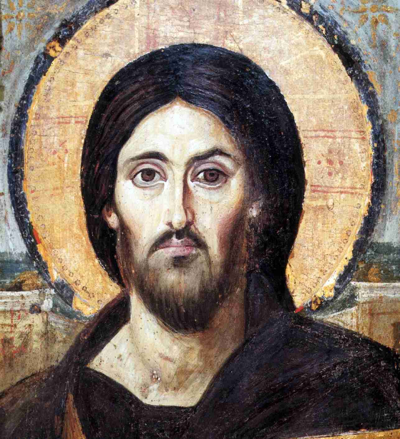 Jesus of Byzantium in St. Catherine Monastery.