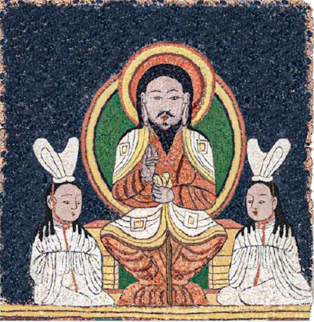 10th-century Uyghur depiction of Jesus.