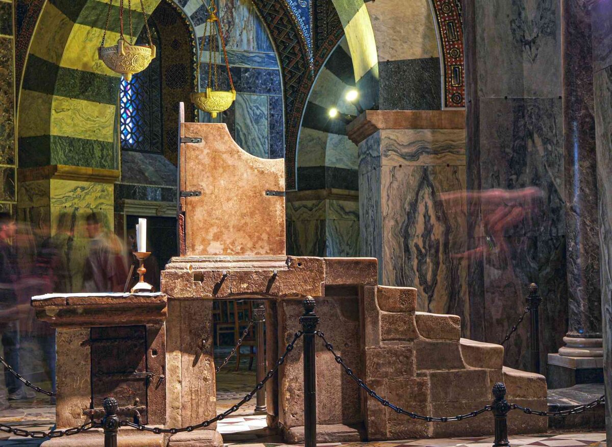 Throne of Charlemagne: A Rather Dull Throne with Great History