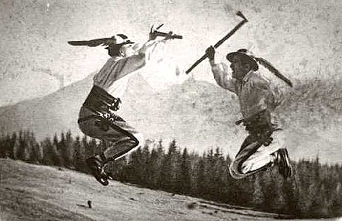 dancing with shepherd's axe