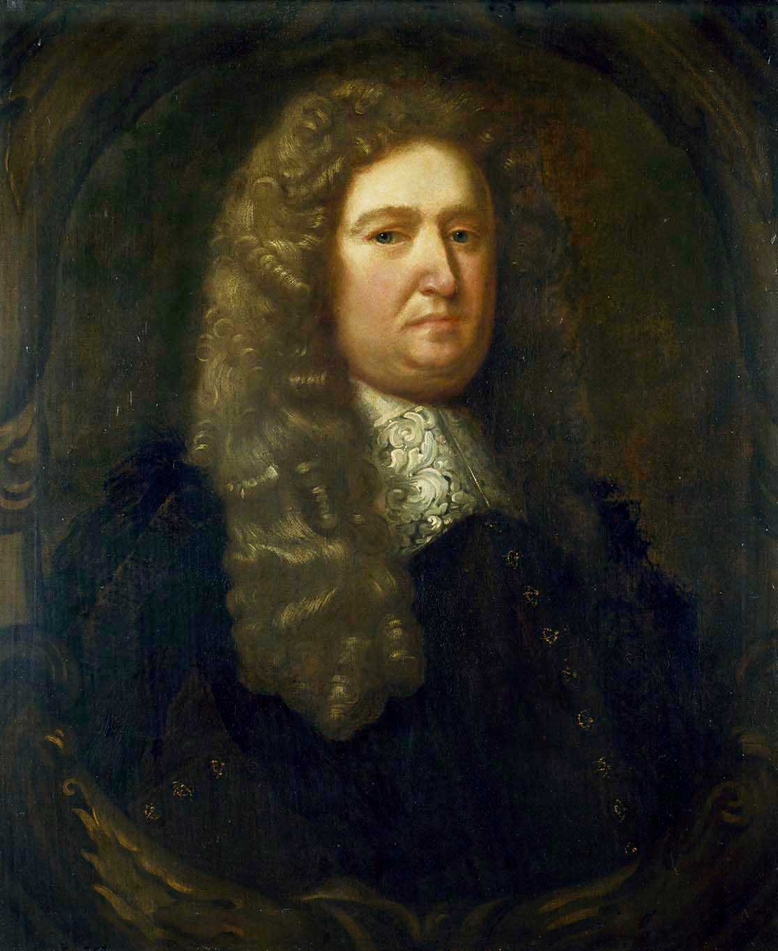 Robert Plot, by William Reader. c.1672--1680.