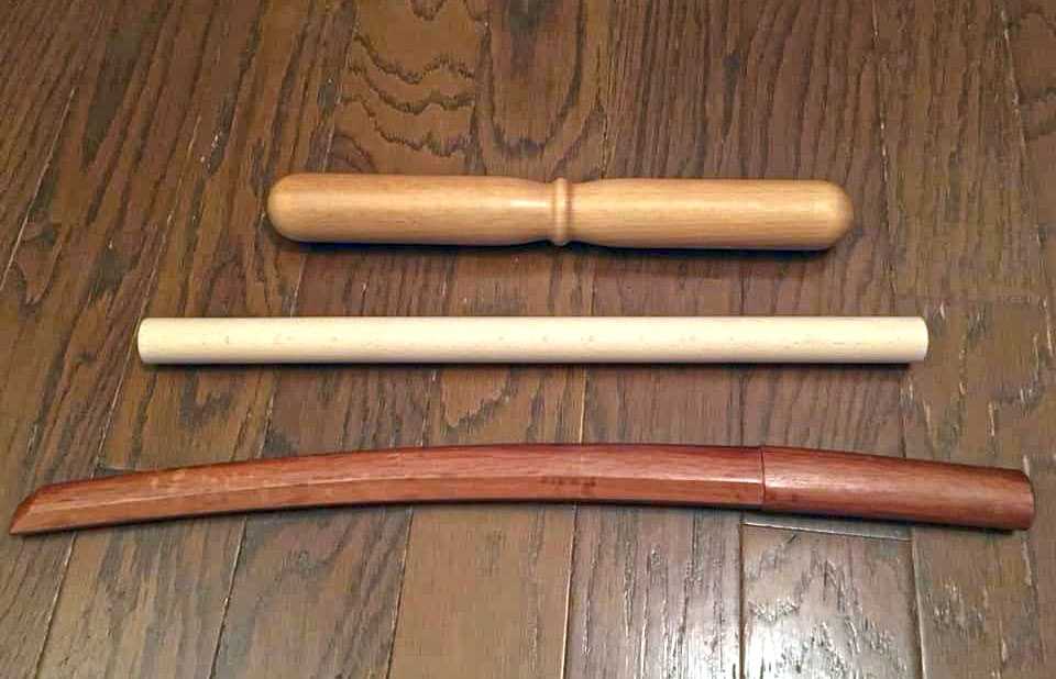 tanbo and other martial art weapons