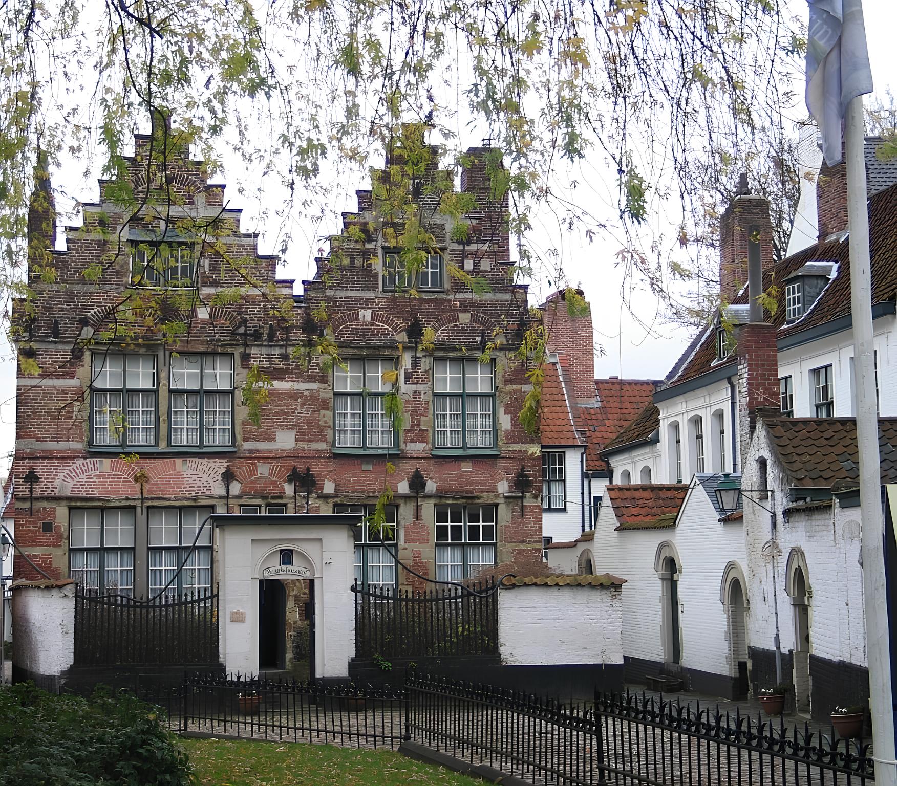 Saint Elisabeth Beguinage of Kortrijk (Belgium): former house of the mother superior, now the Beguinage museum
