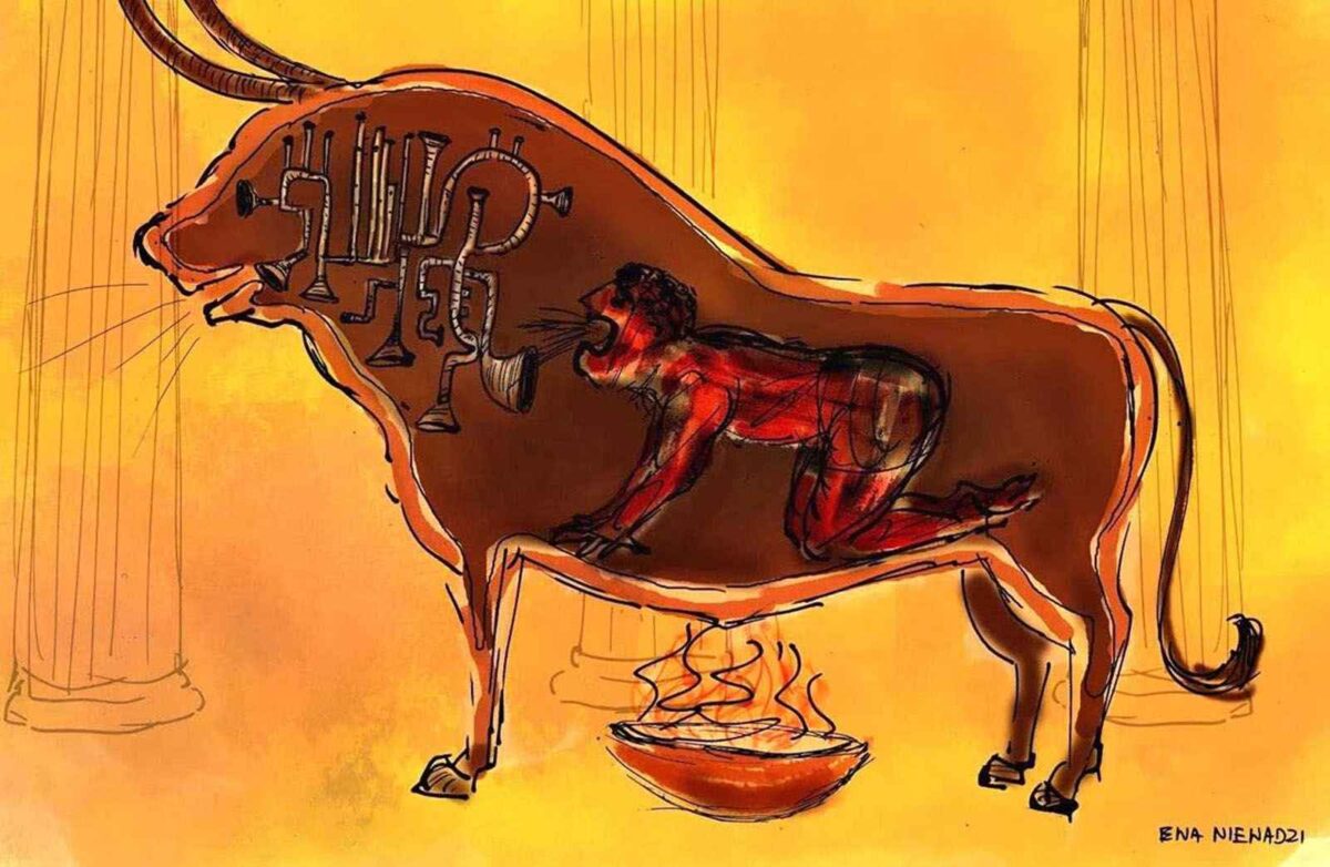 Brazen Bull An Ancient Torture Device, Bronze Bull of Phalaris Malevus