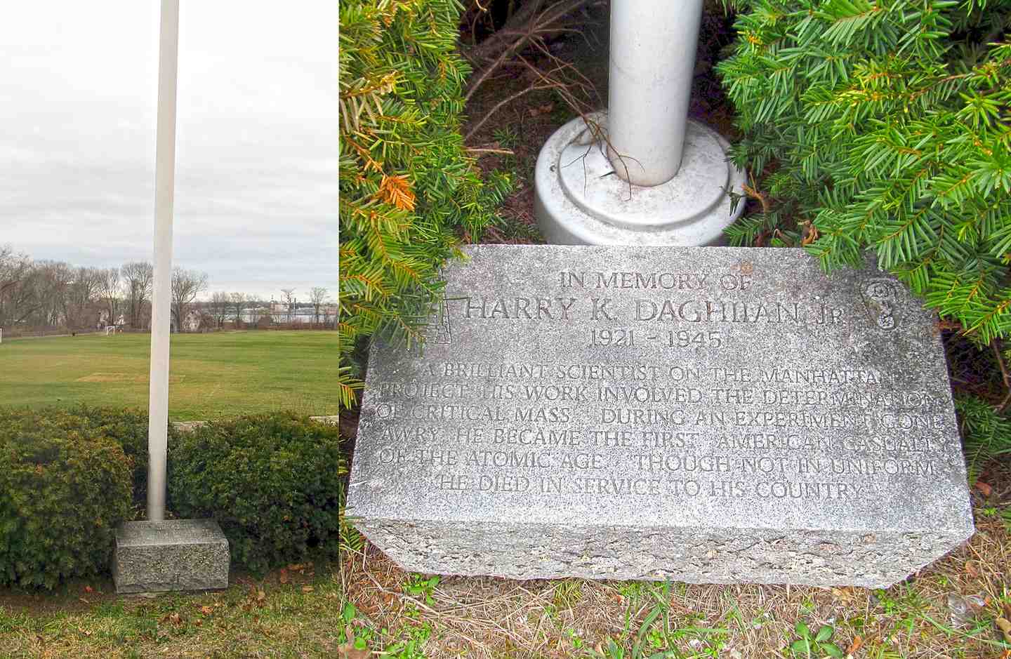 Harry Daghlian memorial_Caulkins_Park