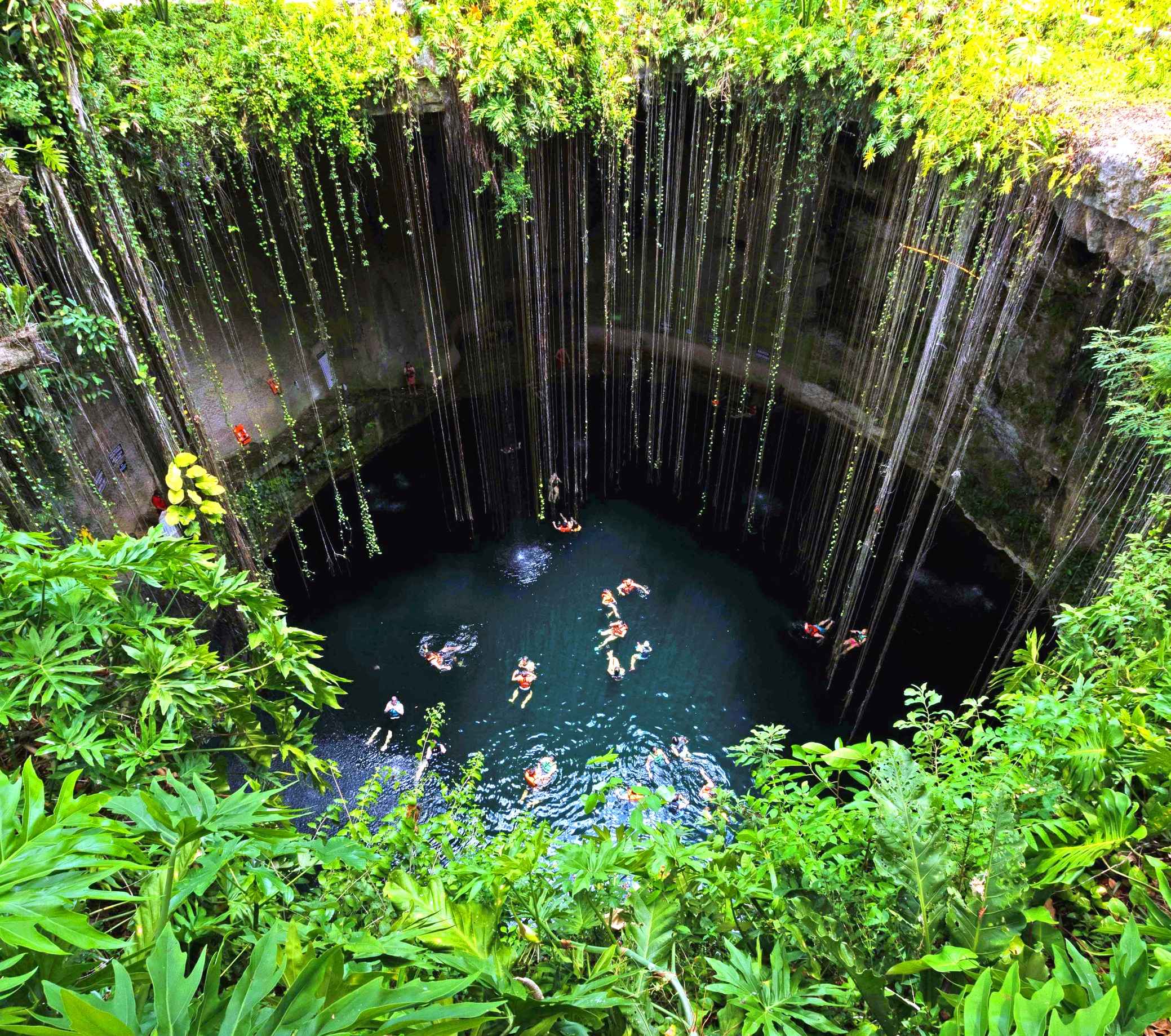 Ik Kil cenote mexican holy lake