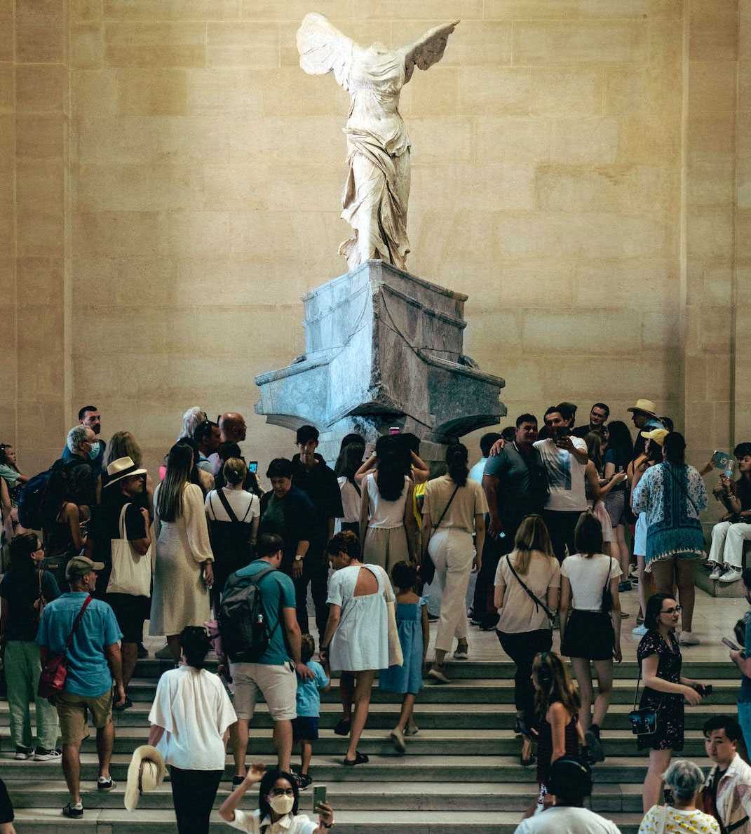 Samothrace's Victory of Samothrace sculpture.