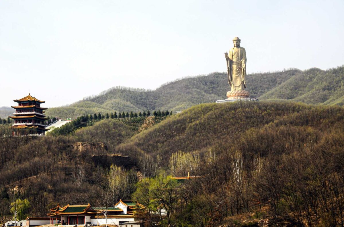 Spring Temple Buddha The World's Second Tallest Statue Malevus