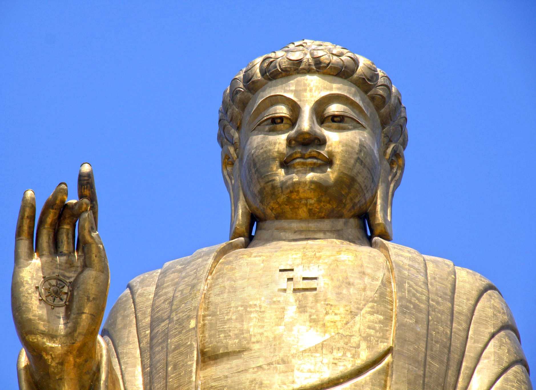 Spring Temple Buddha statue