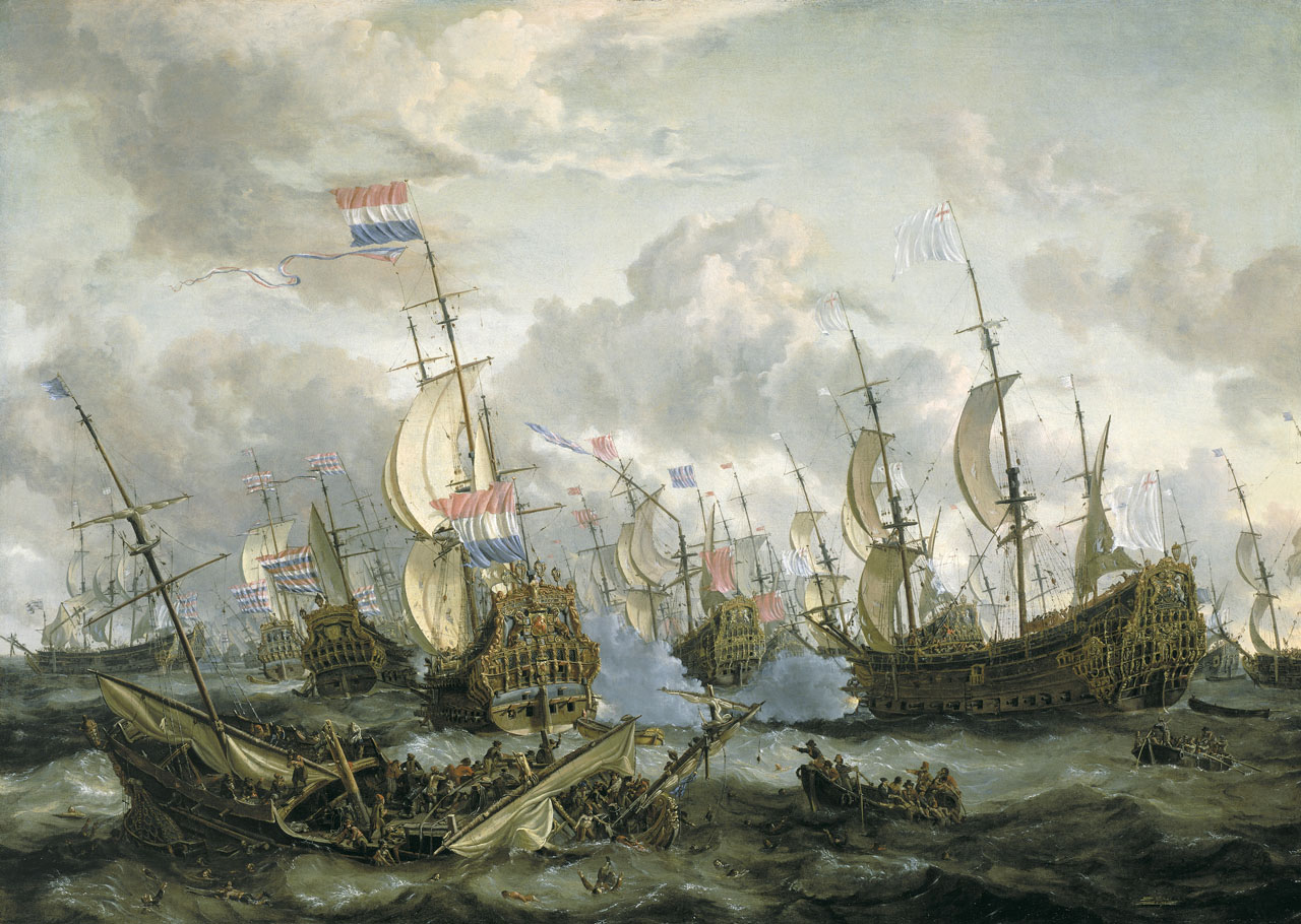 The Four Days' Battle, 1666
