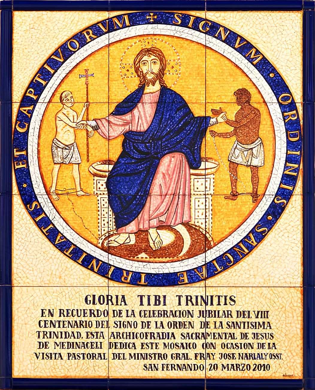 Symbol of the Trinitarian order.