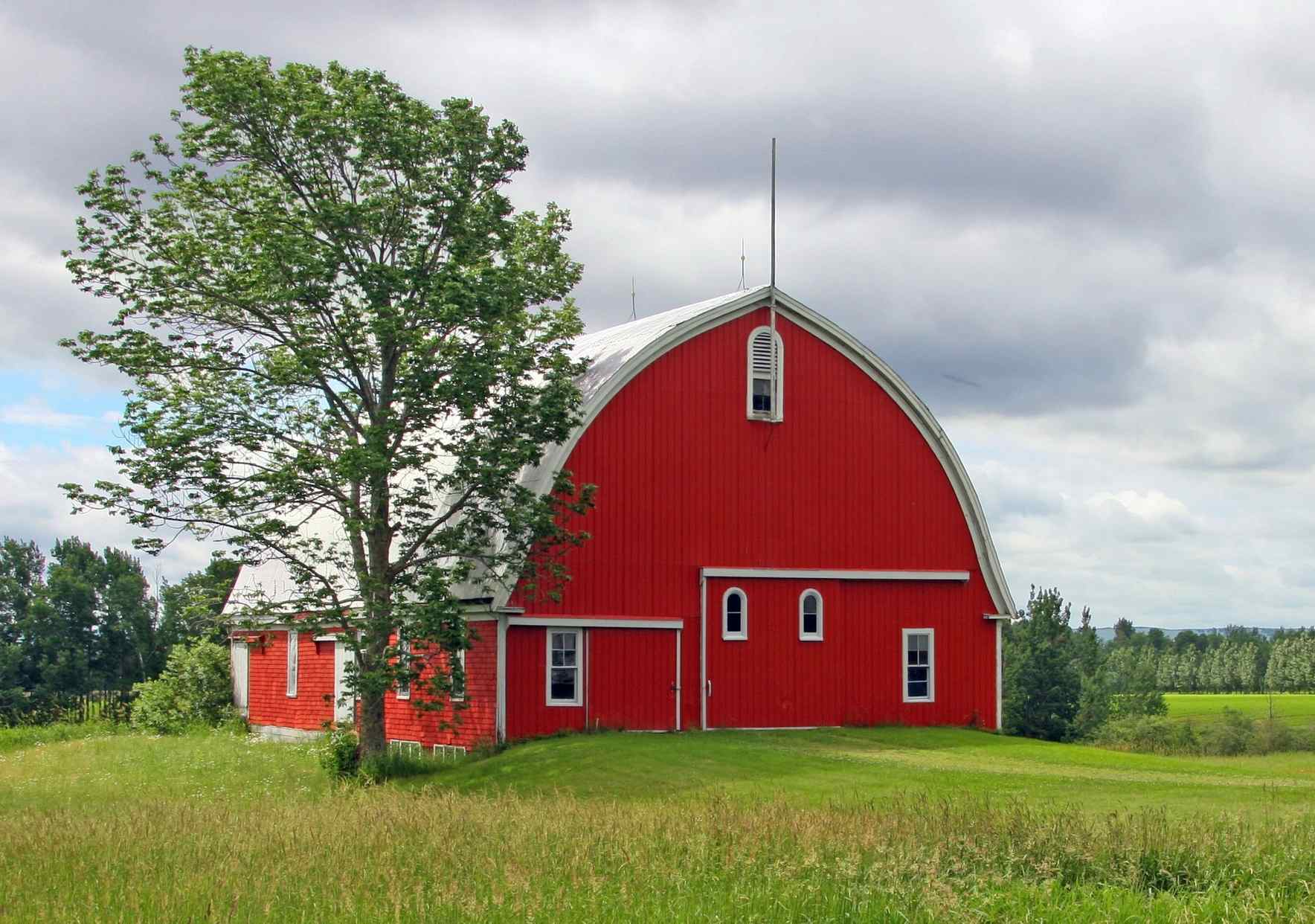 falu red building sweden