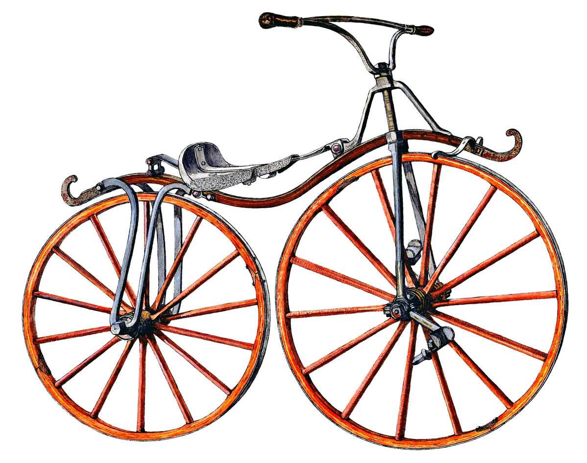 One of the first pedal-driven bicycle designs, the Victorian Era (1837–1901)