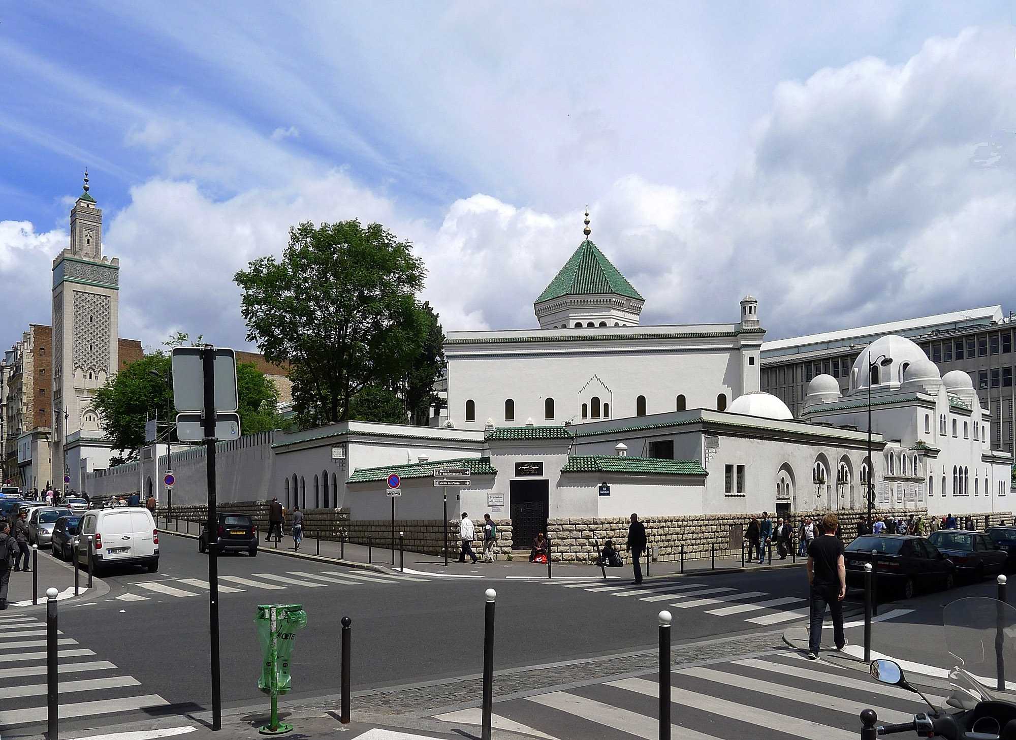 General view of the Grand Mosque of Paris.