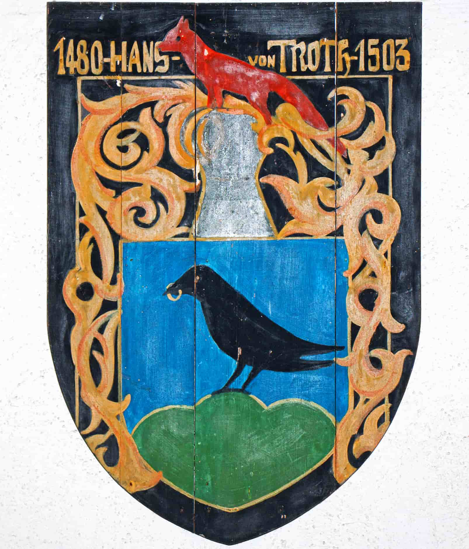 Hans von Trotha's coat of arms.