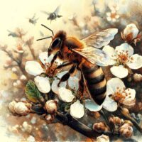 Honeybees Go in the Winter