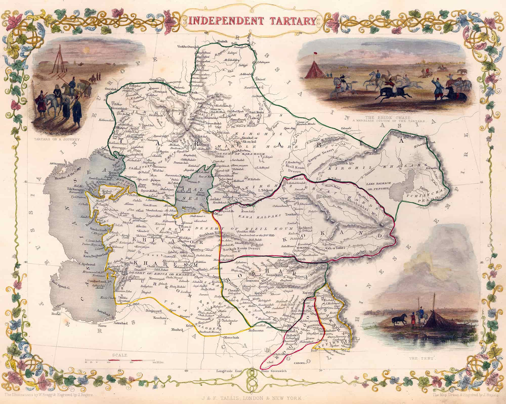 Independent Tartaria Map, 1851