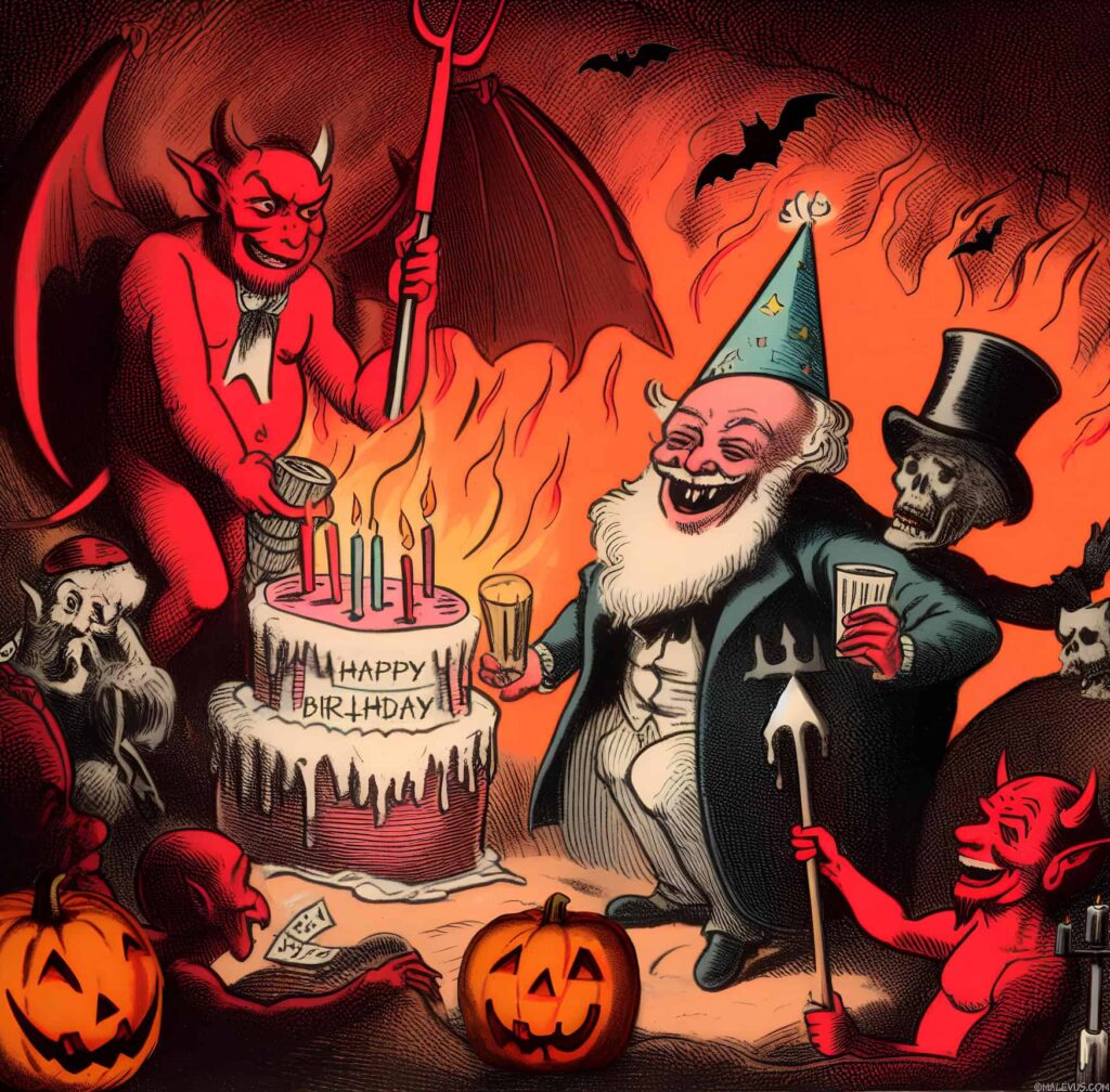 Devil's Birthday in Halloween