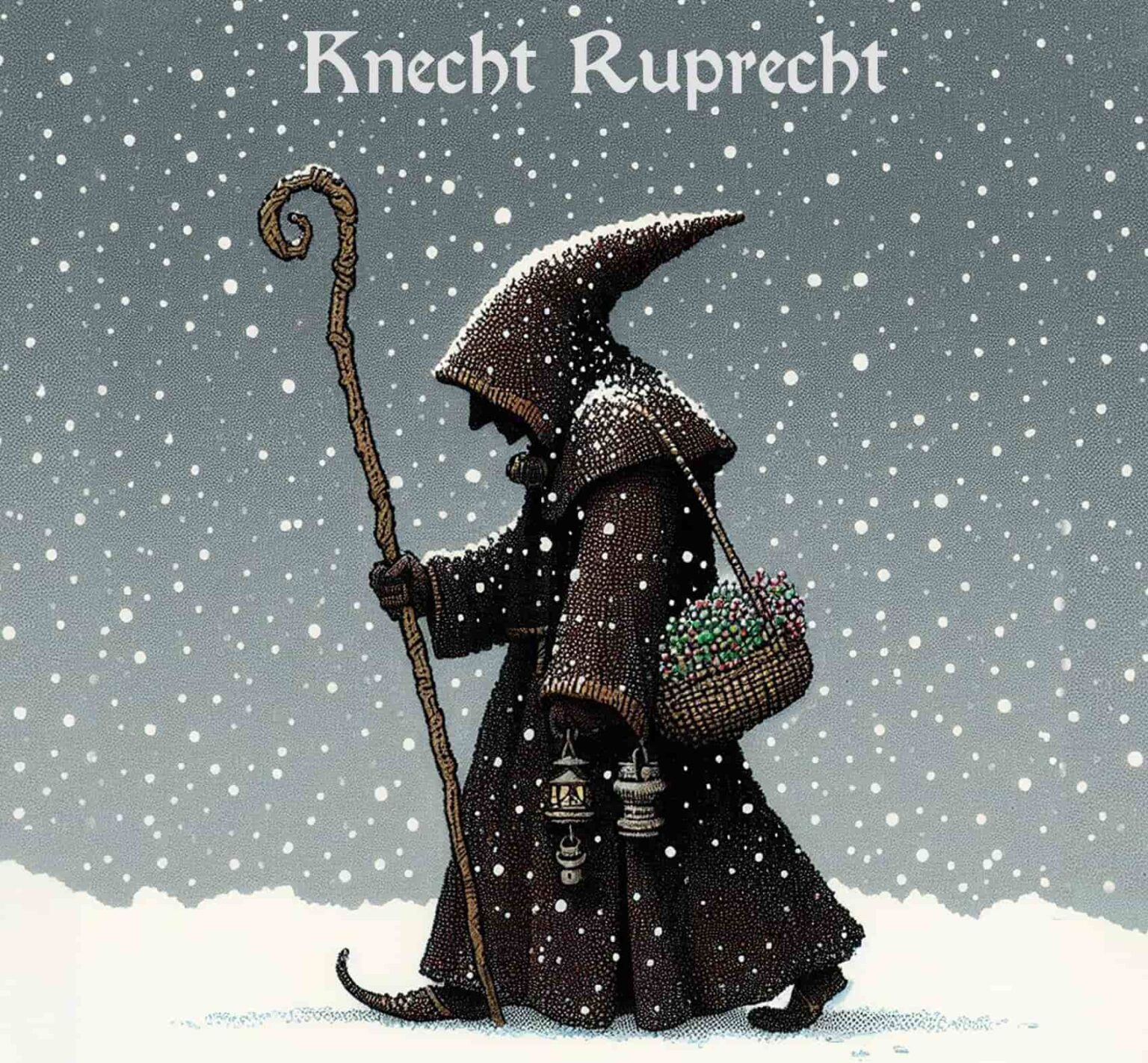 Knecht Ruprecht Companion of Santa, a Scary Christmas Figure Malevus