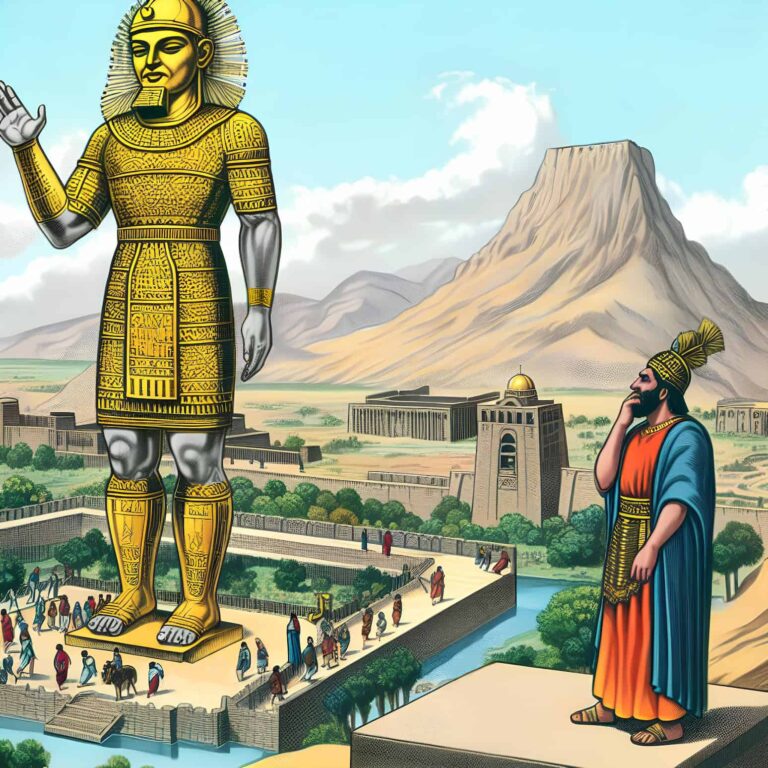 Nebuchadnezzar Statue: A Golden Image in King's Dream - Malevus