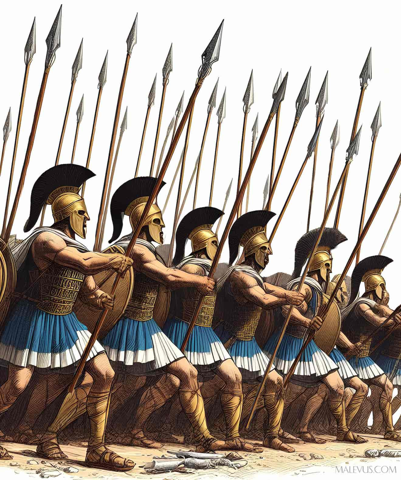 Sarissa: The Ancient Spear of the Greek Phalanxes - Malevus