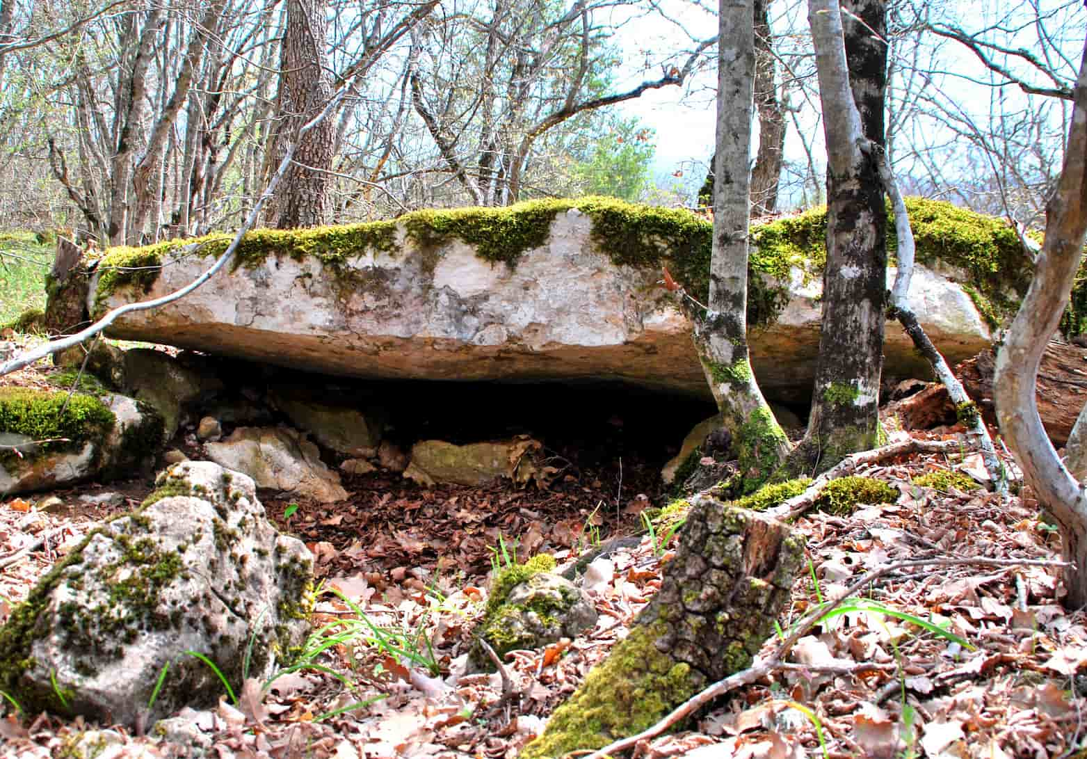 Tauri (Taurians) burial box in the Tash-Koy, Baydar Valley.