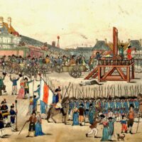 The execution of Robespierre on 28 July 1794 marked the end of the Reign of Terror