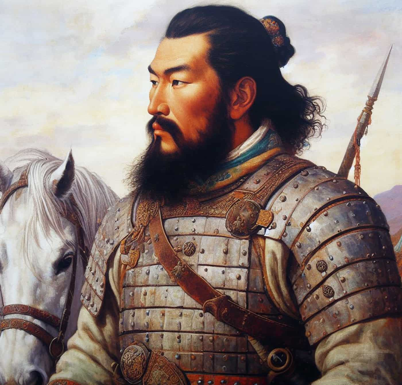 Ögedei Khan, one of genghis khan's children.