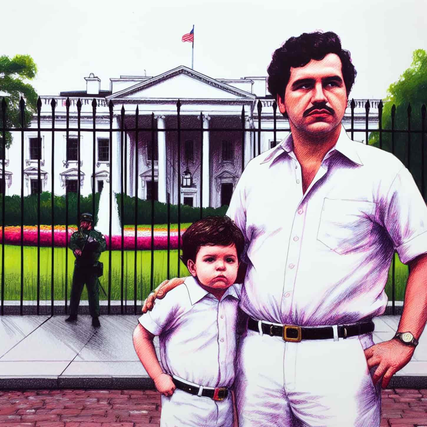 Pablo Escobar at the White House: The Story of This Photo - Malevus