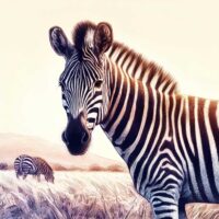 zebra stripes