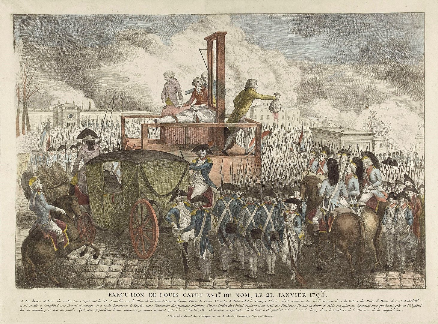 The Execution of King Louis XVI: A Regicide in History