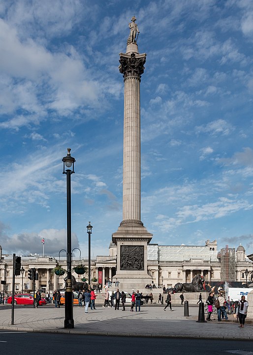 Trafalgar Square in London