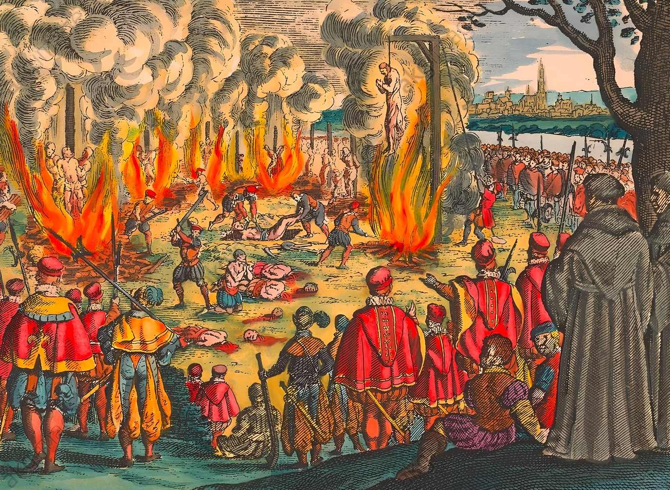 Affair of the Placards France / Persecution of Protestants during the reign of Francis I, 1534.