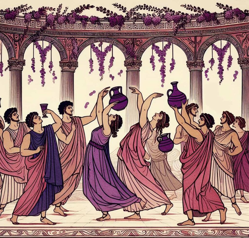 Anthesteria Ancient Festival of Dionysus, the Wine God Malevus