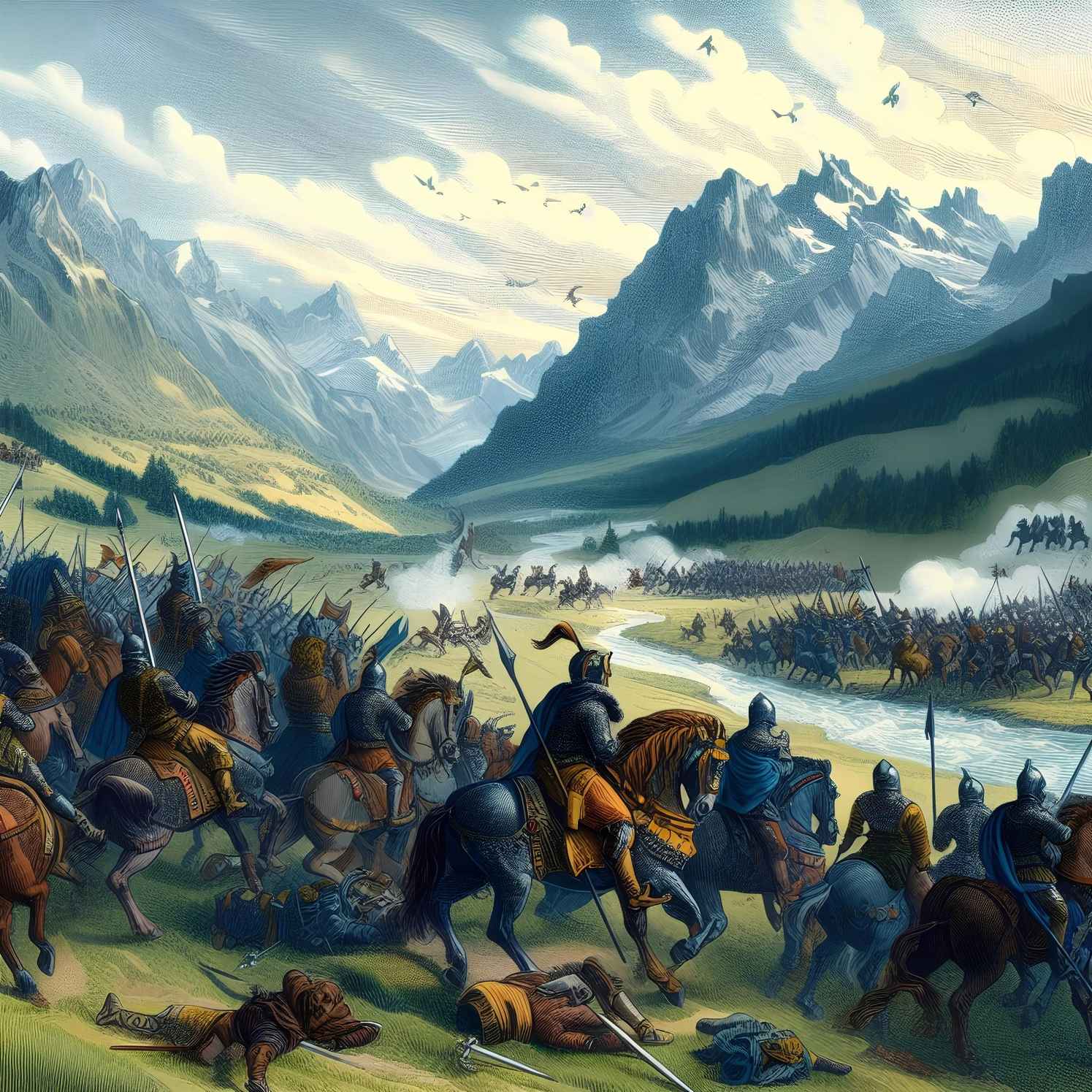 Battle of Roncevaux Pass: Charlemagne's Campaign in the Pyrenee