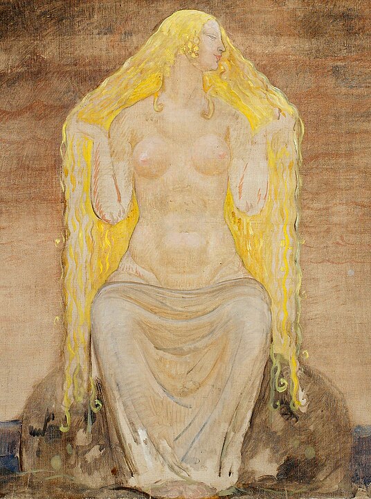 Freja (1905) by John Bauer