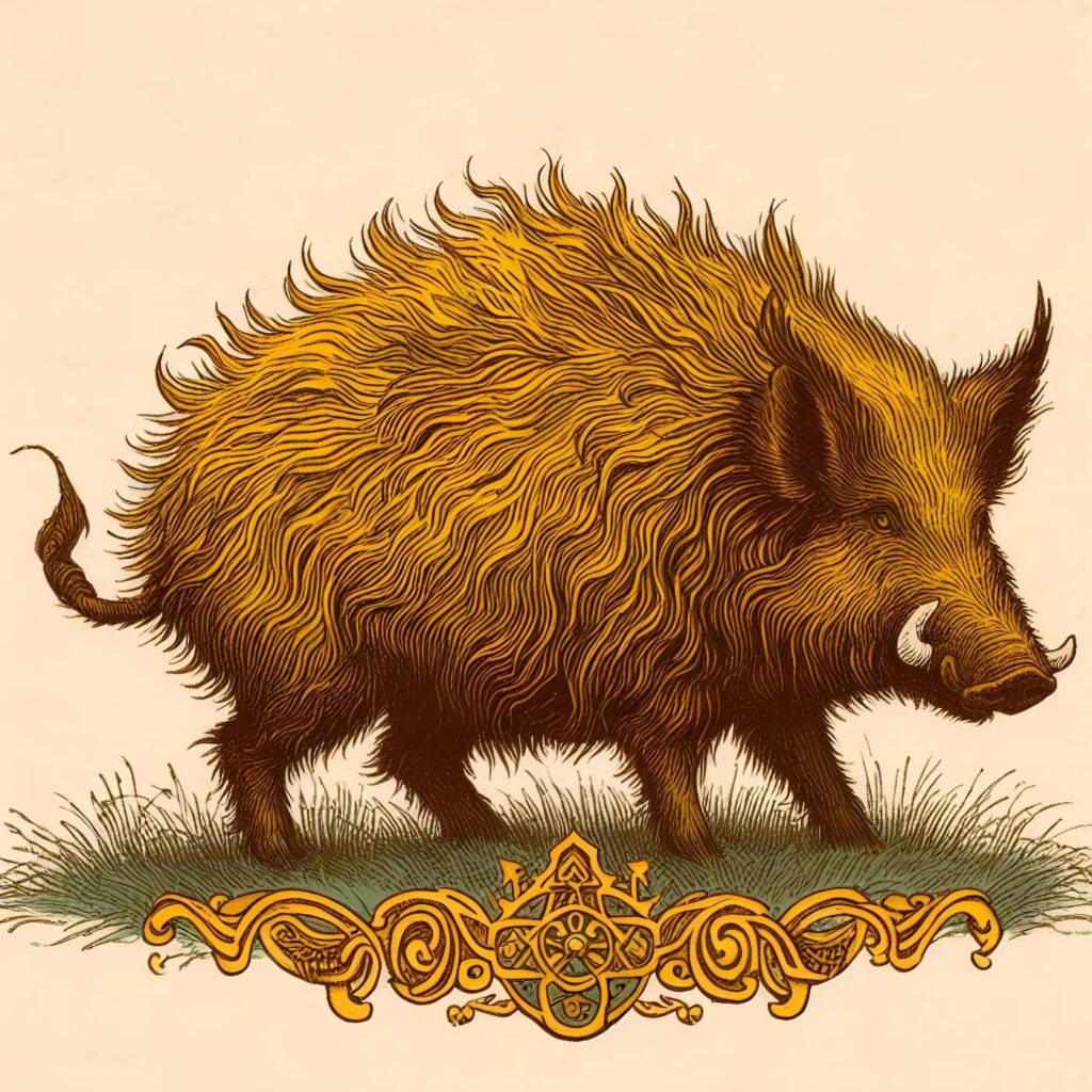 Gullinbursti: Freyr's Divine Boar - Malevus