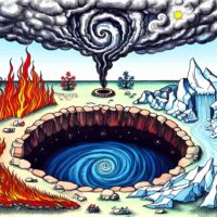 Hvergelmir Norse Mythology's Cosmic Waters