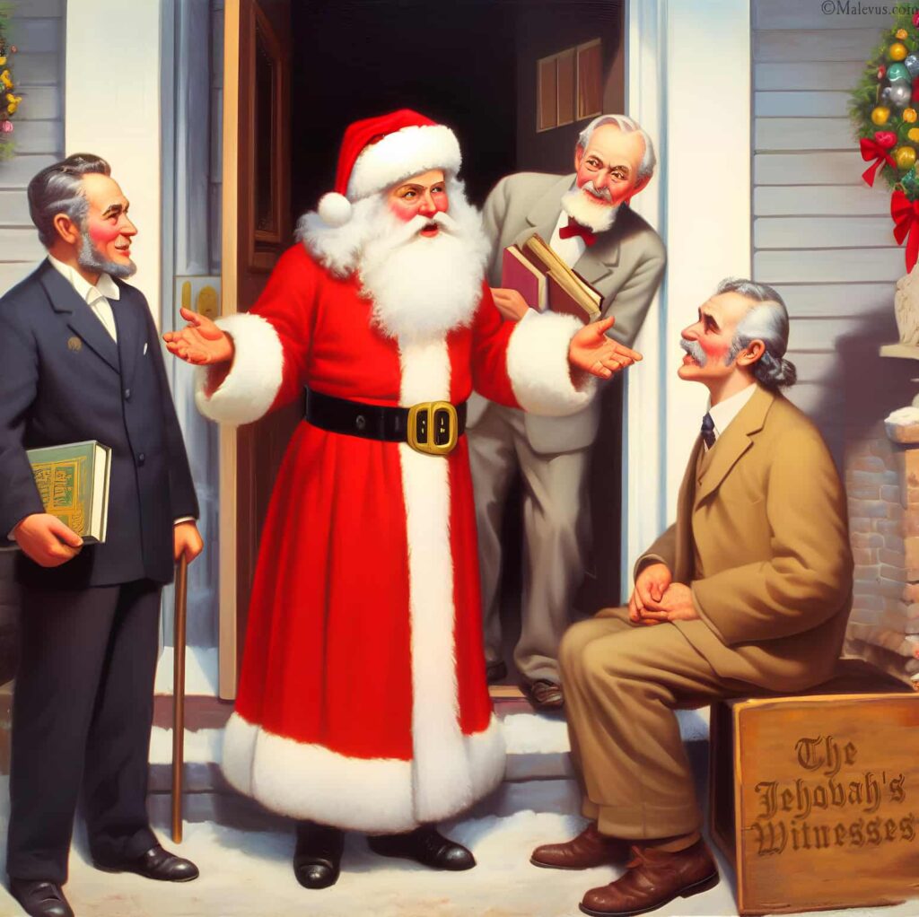 Jehovah's Witnesses and christmas santa claus