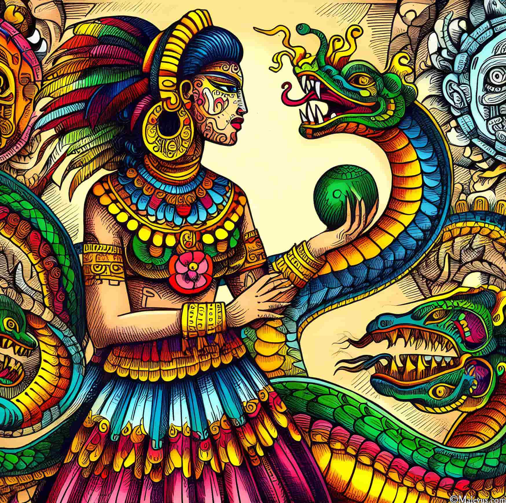 Mictecacihuatl, aztec goddess of death