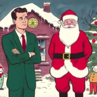 Mormons and Christmas, santa claus, snowmen