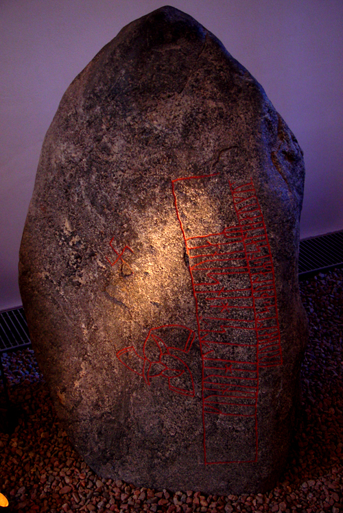  Snoldelev runestone. Hrungnir's heart