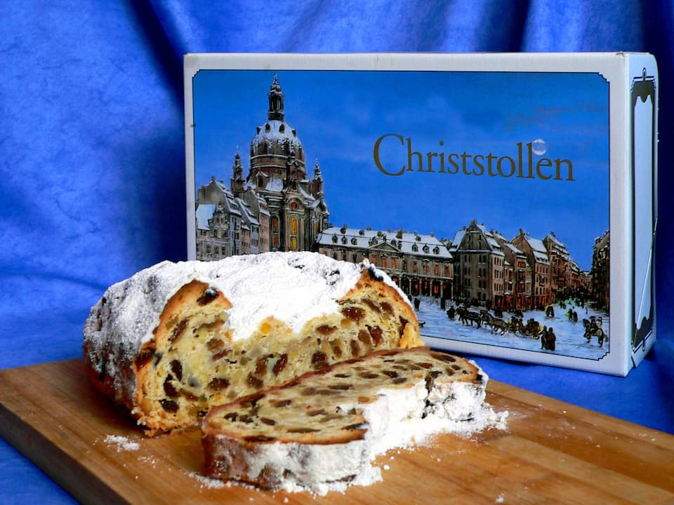 Stollen christmas german food